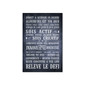 Sticker mural Relève le Défi - Chalkboard