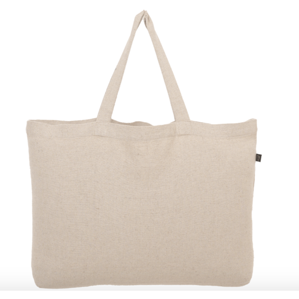 Cabas en lin naturel sans personnalisation Cabas en lin naturel sans personnalisation