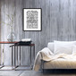 Les Règles de la Maison - fond blanc - filigrane cèdre gris, poster à encadrer, Mes Mots Déco