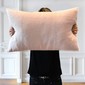 coussin 40*60 rose mes mots deco 