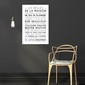 Les Règles de la Maison, fond blanc, sticker mural, Mes Mots Déco