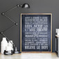 Relève le Défi, fond chalkboard, affiche à encadrer, Mes Mots Déco