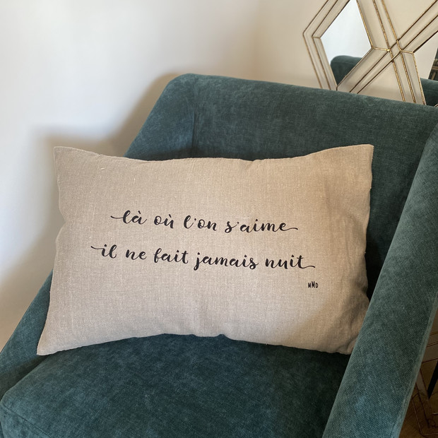 Coussin "Amour"